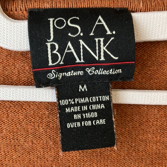 Jos. A Bank Rust/orange Sweater - Picture 3 of 4